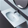 CERAMICA FLAMINIA Flaminia Nudaflat 90 lavabo a consolle sospeso Senza foro