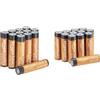 Amazon Basics - Confezione da 24 Alcalino Batterie AA e AAA ad alte prestazioni, Set: 12 AA + 12 AAA batterie