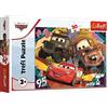 Trefl 30 elementi colorato con personaggi Disney Cars 3, Intrattenimento creativo, Divertimento per bambini dai 3 anni Puzzle, Colore, Auto in corsa, 18293