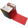 TOORX Fascia elastica anallergica latex-free rossa in rotolo da 25 m resistenza media - Altezza 15 cm, spessore 0,50 mm