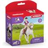 SCHLEICH HORSE CLUB | Sofia & Blossom 42540 | Personaggio femminile snodabile | con accessori per cavalli | Regalo per bambine e bambini | Giocattolo da 5 anni | 10 pezzi | Esclusivo Amazon
