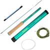 SeaQuest Etova Tenkara Canna da pesca color argento, 330 cm