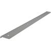 Schüco Accuride 100007530 Schüco-Profilo di Chiusura da avvitare, 630 mm, per Piani di Lavoro in Alluminio, Argento anodizzato