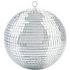 disdain Specchio Discoteca Ball Party Design - 20 cm Cool and Fun Argento Hanging Party Disco Ball Effetto Illuminazione - Decorazioni per feste