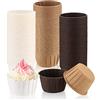 JinZeYou 150 Pz Pirottini di Carta per Muffin, Stampi in Carta per Cupcake, Tazze di Cottura da Forno Decorativi per Muffin Cupcake Dessert Matrimoni Compleanno Halloween
