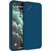 Topme Cover per OPPO Reno4 Z 5G (6.57 Inches) Custodia Case, Protezione Della Pelle Della Custodia in Silicone Tpu - Blu zaffiro