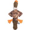 Dehner Wild Nature - Giocattolo per cani da esterni, in cotone Oxford e peluche, 6 x 24 x 49 cm, colore: Marrone