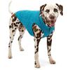 Kurgo Core Sweater, M, Blu Heather | Tuta per cani per il freddo, in morbido pile, collo regolabile, riflettente, lavabile in lavatrice