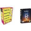 dV Giochi Taco Gatto Capra Cacio Pizza, GHE141 & DVG9346, The Mind Con il Solo Aiuto della Mente Edizione Italiana, Blu
