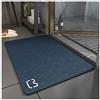 Dai Lufei Tappeto Bagno Diatomite - Microfibra Tappeto Assorbente - Tappetino Bagno Antiscivolo - Super Assorbente-Utilizzabile in Bagno,Cucina (50 * 80, Blu scuro)