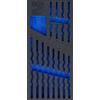 BGS 4196-1 | Modulo per carrelli portautensili 1/3 | vuoto | per BGS 4196