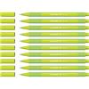Schneider - Fineliner da Line Up, 0,4 mm, Apple Green, confezione da 10 pezzi