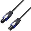 Adam Hall Cables 5 STAR S225 SS 2000 - Cavo per altoparlanti altamente flessibile 2 x 2,5 mm² 4 poli NEUTRIK© speakON 20 m