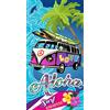Miracle Home. Telo Mare in Microfibra Aloha, Multicolor, 95 x 175 cm. 15073