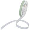Halbach Seidenbänder Nastro in organza di alta qualità, larghezza 10 mm, lunghezza 50 m, per decorare regali, nastro trasparente, decorazione per il fai da te, colore: menta