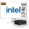 Intel Mini PC CPU Intel Core J4005 RAM 8GB SSD 256GB Win 10 Pro - Pronto all'Uso