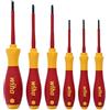 Wiha 32590 Set di cacciaviti Torx con impugnatura SoftFinish 1000 Volt, 6 pezzi