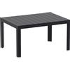 Siesta Exclusive Siesta Tavolo Allungabile Hi-Tech Atlantic Table 140/210 art. 762 con struttura in polipropilene da 140(210)x100 cm