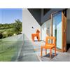 Siesta Exclusive Siesta Sedia Hi-Tech Lucca art. 026 con struttura in termoplastica e scocca in termoplastica