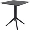Siesta Exclusive Siesta Tavolo Pieghevole Hi-Tech Sky Folding Table 60 art. 114 con struttura in polimero da 60x60 cm