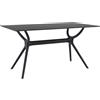 Siesta Exclusive Siesta Tavolo Fisso Hi-Tech Air Table 140 art. 705 con struttura in plastica e piano in laminato compatto HPL da 140x80 cm