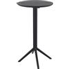 Siesta Exclusive Siesta Tavolo Pieghevole Hi-Tech Sky Folding Bar Table 60Ø art. 122 con struttura in polimero da Ø60 cm