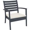 Siesta Exclusive Siesta Cuscino Seduta Artemis XL art. 899 con tessuto poliestere