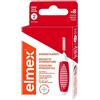Elmex Interdental Brush Scovolino Interdentale ISO 2 - 0,5mm Rosso, 8scovolini