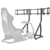 GielleService Cromad Stand per tre TV Racing Simulator Cockpit Seat CR0949