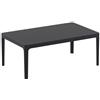 Siesta Exclusive Siesta Tavolino Hi-Tech Sky Lounge Table art. 104 con struttura in polimero da 100x60 cm