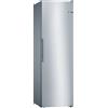 Bosch Serie 4 Congelatore monoporta da libera installazione, 186 x 60 cm, Inox look. Capacità netta congelatore: 242 L, Classe climatica: SN-T, Capacità di congelamento: 20 kg/24h, Autonomia senza energia elettrica: 25 h, Emissione acustica... - GSN36VLEP