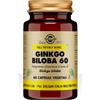 Solgar Ginkgo Biloba 60 Integratore antiossidante 60 Capsule