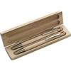 Set penne regalo con elegante astuccio in legno Morris personalizzate o neutre