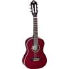 Ortega Guitars Chitarra Concerto Rossa Misura 1/4 - Serie Family - include Gig Bag - mogano/top in abete (R121-1/4WR)