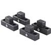 Babybay Connection Parts For Playpen Suitable For Model Original, Midi, Maxi And Boxspring, Grey Varnished - 520 g