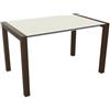 KRISTALIA tavolo allungabile SUSHI con piano in laminato 125x80 cm - 01SUS01-VEB-GS