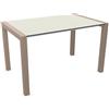 KRISTALIA tavolo allungabile SUSHI con piano in laminato 125x80 cm - 01SUS01-VEC-GS