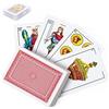 ANTEVIA Matériaux ANTEVIA - Giochi di Carte Spagnolo con 50 Carte da Gioco plastificate e Scatola portaoggetti | Oltre 10 MODELLI | Adulto Poker Tarocchi Rami Belotte Impermeabile (Tute)