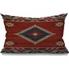 BGBDEIA Federa per cuscino vintage sud-ovest americana, in cotone azteco, decorativa, rettangolare, per divano e letto, 30 x 50 cm, 30 x 50 cm