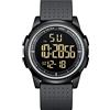 GOLDEN HOUR Ultra-Sottile Minimalista Sport Impermeabile Orologi Digitali Uomo con Display Ampio Angolo Cinturino in Gomma Orologio da Polso per Uomini Donne