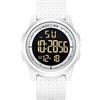 GOLDEN HOUR Ultra-Sottile Minimalista Sport Impermeabile Orologi Digitali Uomo con Display Ampio Angolo Cinturino in Gomma Orologio da Polso per Uomini Donne