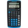 Texas Instruments TI-30 ECO RS FC Schulrechner (Einzeiliges 10-stelliges Display, Solarbetrieb) Schwarz