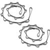 DASKING Daisy Chain, Cinghia di Prolunga per Amaca Yoga 110cm, Regolabile Corda Arrampicata Sling 23KN, Cinghie da Yoga in Nylon per Stretching, Pilates, Fitness - Yoga Amaca Extension Strap