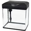 Croci AMTRA LAGUNA LED 40 - Vasca Acquario 30 litri in vetro con coperchio, illuminazione a led e filtro inclusi, 38x26x41 cm