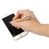Penna con touch capacitiva a sfera in bamboo Jerome personalizzate o neutre