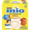Nestle' Nestlè Mio Merenda Latte Fermentato Pesca 4 Vasetti Da 100g Nestle'
