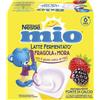 Nestle' Nestlè Mio Merenda Latte Fermentato Fragola E Mora 4 Vasetti Da 100g Nestle'