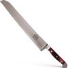 GÜDE Solingen - Coltello da pane forgiato, 32 cm, micarta, ALPHA-MIKARTA - doppio collarino, fatto a mano in Germania
