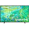 Samsung Series 8 TV UE43CU8070UXZT Crystal UHD 4K, Smart 43" Processore Adaptive Sound, Black 2023