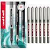 Uni-Ball EYE UB-157 - Penne roller con pennino da 0,7 mm, confezione da 6 pezzi